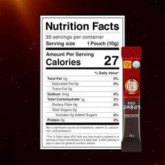Korean Ginseng Extract Sticks 13 Ingredient Blend