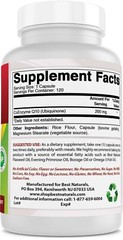 2 Pack Best Naturals CoQ10 200 mg 120 Capsules