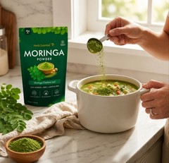 Moringa Powder – Fresh, Natural & Nutrient Packed with Free Shipping