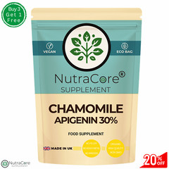 Chamomile Extract Capsules 6000mg-(30% Apigenin)-Sleep Aid & Mood-180Caps