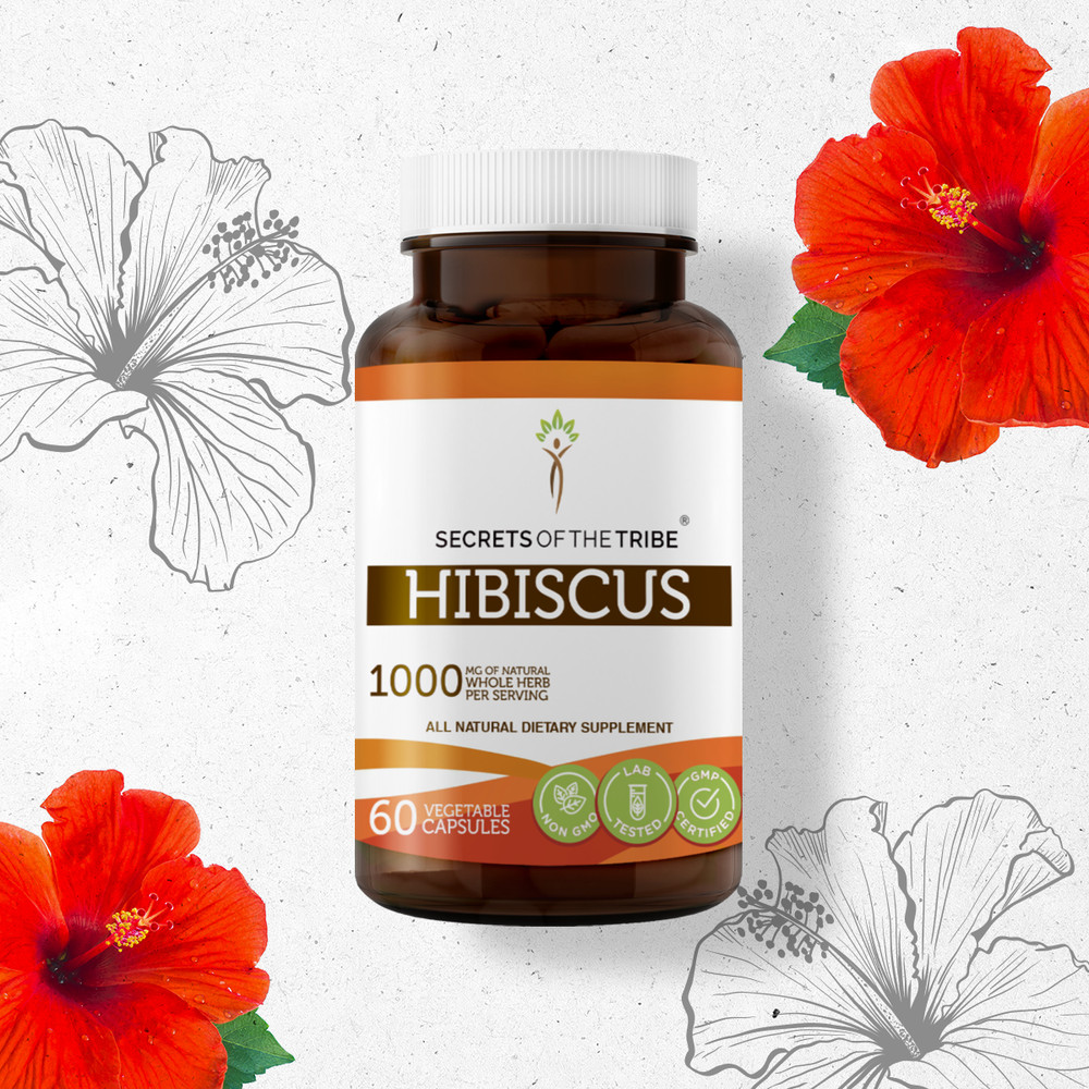 Secrets Of The Tribe Hibiscus Capsules, 500 mg