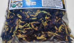 Butterfly pea flower tea organic herb 100% Natural Clitoria ternatea 2oz !!!