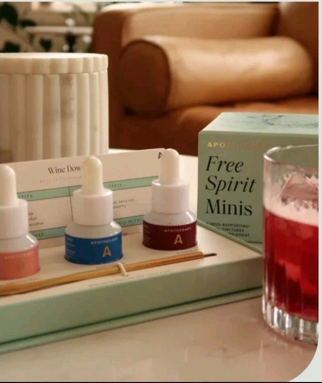 APOTHEKARY Free Spirit Minis-Stress, Mood, & Relaxation Support 3 Pack