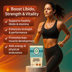 ” WOMEN SUPPORT COMPLEX ” Capsules 5000mg-(Chasteberry & Qong Quai)-90Capsules