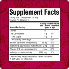 8 FL Oz Horseradish Extract Supplement for Energy & Thyroid Support – All Ages