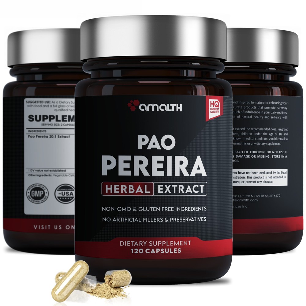 Pao pereira Extract 120 Capsules