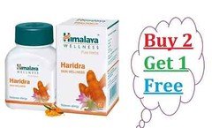 Himalaya Haridra 60 Tablets | Herbal Skin Wellness |Buy 2 Get 1 Free | Free Ship
