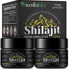 100% Pure Organic Himalayan Shilajit, Soft Resin, Extremely Potent, Fulvic Acid