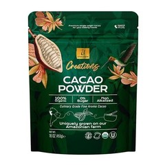 1 LB (16 OZ ) USDA Organic Raw Cacao Powder,100% Pure, ALL NATURAL,ALWAYS FRESH