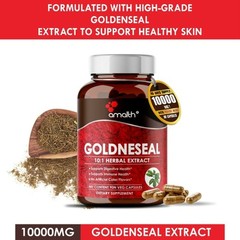 Goldenseal Root Extract Powder Hydrastis Canadensis 10000mg Immune Capsules