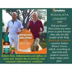 Himalaya Rumalaya Oil 60ml X 3 Joint & Muscle Wellness Support Exp 12-2028