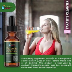 Parasite Cleanse Tincture/Extract-Wormwood, Black Walnut Hull, Clove 2oz USA