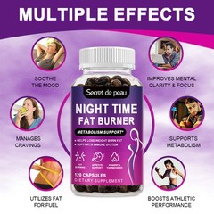 1~4 Pack Night Time Fat Burner Supplement – Weight Loss,Appetite Suppressant