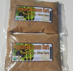 4oz Pygeum bark powder, Pygeum (Pygeum africanum) enlarged prostate support 113g