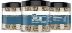 Turkey Tail Mushroom Capsules 200 Count – Undiluted Formula for Optimal Health