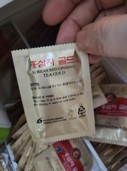 Pocheon 6 Years Korean Red Ginseng Tea 3g x 100T (1 Pack) NEW Vitality Energy