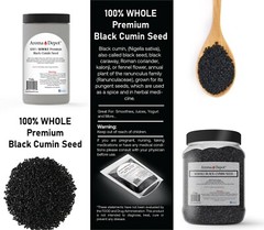 2 lbs. Black Cumin Seeds NIGELLA SATIVA Black Seed Herbs Kalonji Comino Negro