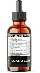 Oregano Oil Liquid Drops 8-in-1 with Black Seed, Garlic, Elderberry & More – 2 F