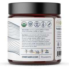 Organic Cacao, Single Estate, Non-GMO, Fair-Trade, , Gluten Free, 100% Raw Ri…