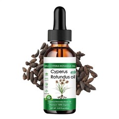 60ml Cyperus Rotundus Oil Organic Nut Grass Skin Moisturizing Massage Essential