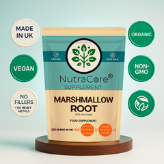 Marshmallow Root Capsules 5500mg(30% Mucilage)-Digestion & UTI Support-100%Vegan
