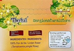 3 Packs TE DE TILA LINDEN FLOWERS TEA 75 BAGS 0.03oz ea. Therbal Hecho en Mexico