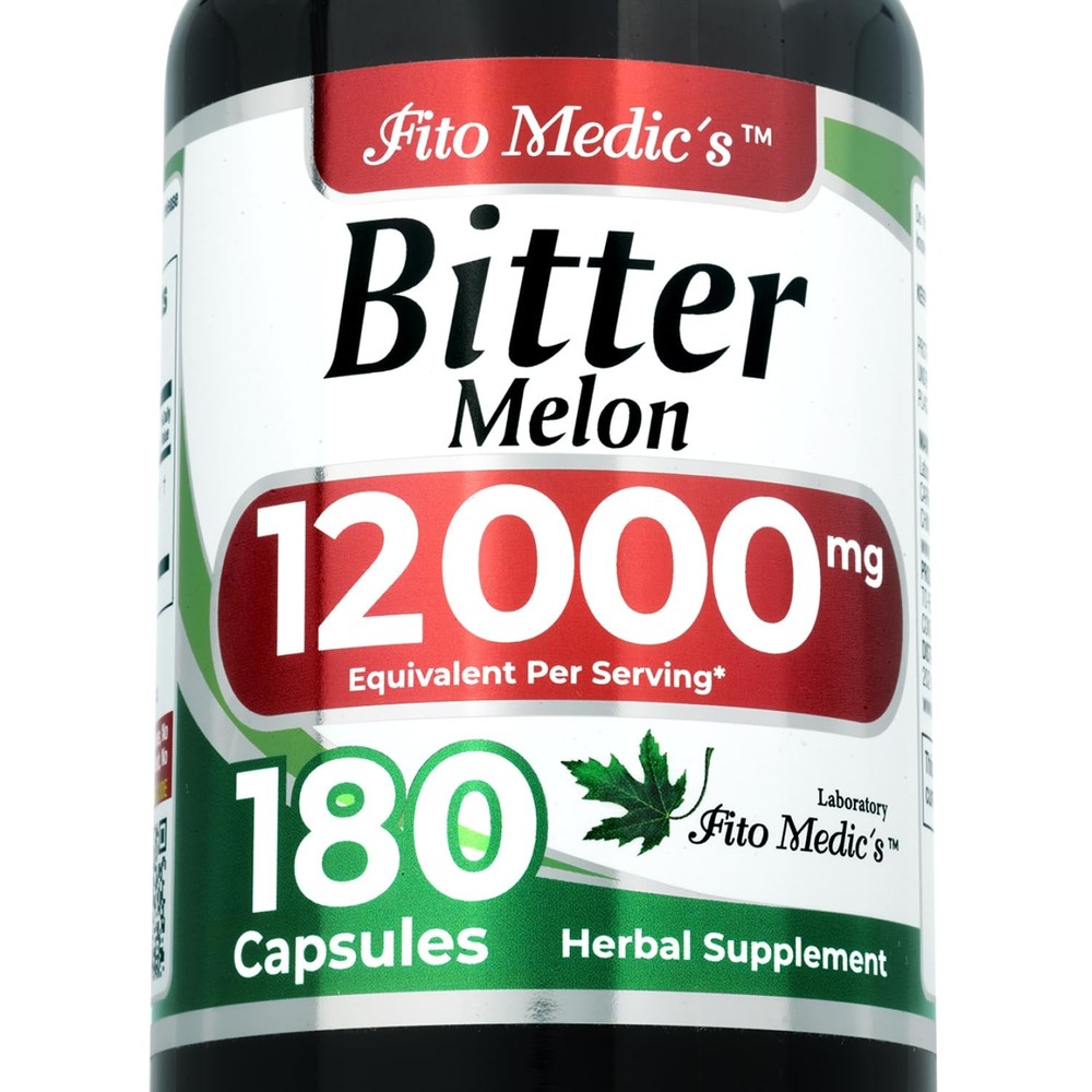 FITO MEDIC’S Lab | Bitter Melon | Capsules | 1 Count (Pack of 1)