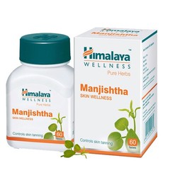 Himalaya Manjishtha Tablets 60 (N) each Skin Wellness Fresh Stock Long Expiry