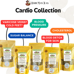 BLOOD PRESSURE LOWERING TEA with Reishi Mushrooms by master herbalist