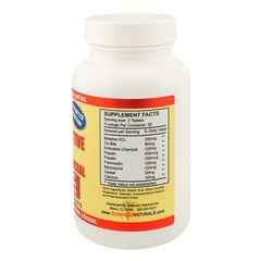 Sunshine Naturals Super Digestive Supplement. Ox Bile & Active Charcoal. 100 Tab
