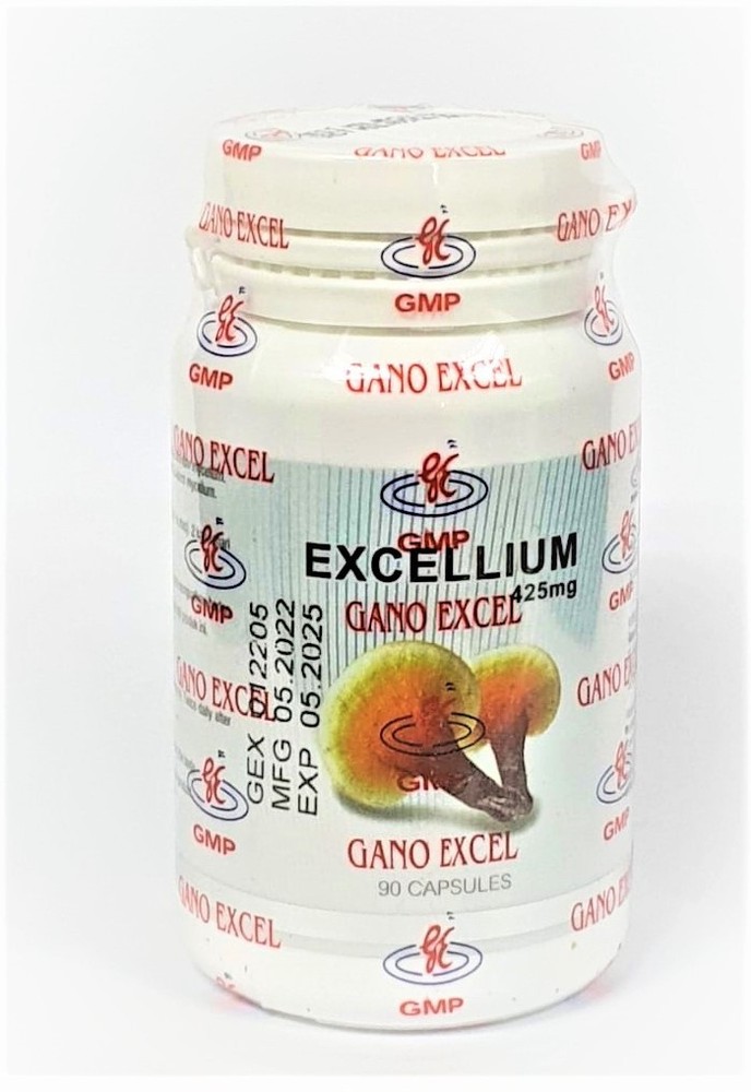 8 Bottles Gano Excel Excellium 90 Capsules Ganoderma Lingzhi Reishi USA Seller