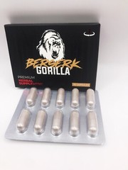 Berserk Gorilla- Powerful Male Performance-Strength and Longevity 10 Capsules
