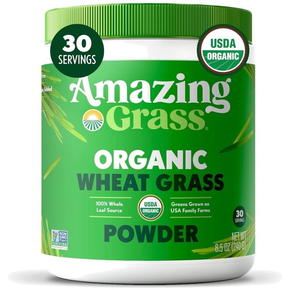 Detox & Alkalinity Support: Wheat Grass Powder