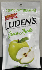 1 Bag Luden’s Ludens Green Apple Flavor Throat Drops 25 Count- Exp 9/25 SEALED