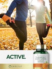 Turmeric Curcumin 3000 Mg With Bioperine Black Pepper Joint Support, 90 Caps