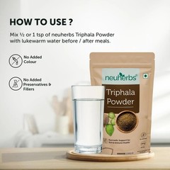 Organic Triphala Powder – 100 GM | Supports Immune System, Colon & Digestion R62