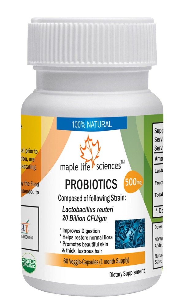 Probiotic blend of Lactobacillus reuteri 20 Billion CFU/GRAM Capsules 25