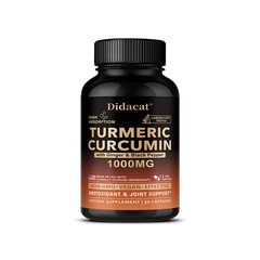 Turmeric Curcumin With Ginger & Black Pepper Joint Support 1000mg 30/60/120 Caps