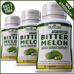 60 X BITTER MELON PILLS SUGAR SUPPORT GLUCOSE LEVELS CAPSULES REDUCE CHOLESTEROL