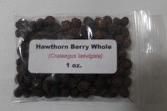 1 oz. Hawthorn Berry Whole (Crataegus laevigata)