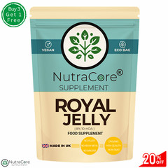 Royal Jelly Capsules 500mg(8% 10-HDA)100%Natural-Immunity&Energy Support-180Caps