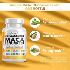 Daitea 17-in-1 Supplement Immunity Booster Gluten-free, Vegan 30/60/120 Capsules