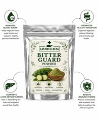 Pure Bitter Gourd Powder Herbal Natural Momordica Charantia Supplement