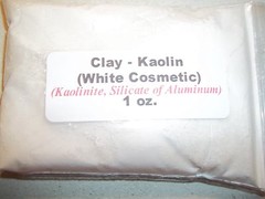 1 oz. Clay – Kaolin (White Cosmetic) (Kaolinite, Silicate of Aluminum)