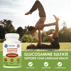 Glucosamine Chondroitin Turmeric MSM Triple Strength Joint Support Capsules