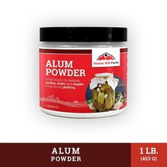 1LB Jar of Granulated Alum Powder – Ideal for Pickling & Floral Arrangements