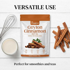 Living Root Ceylon Cinnamon Powder – Livingroot with MCT Oil, Highly Bioavailabl