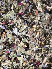 Spearmint Lavender Yarrow Damiana Hibiscus Raspberry + More Herbs! No.48 Blend