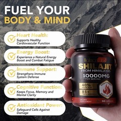 2Pack Pure Himalayan Shilajit, Soft Resin, Organic Extremely Potent, Fulvic Acid