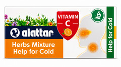 20X Alattar Vitamin C Herbal Blend for Cold Support Tea Bags أعشاب العطار للرشح